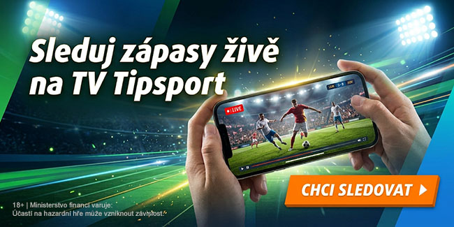 Sleduj zápasy živě na TV Tipsport