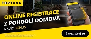 Online registrace u Fortuny Online registrace u Fortuny