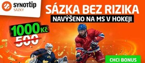 SYNOT TIP - registrujte se online a získejte bonus bez vkladu