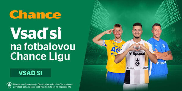 Vsaďte si na zápasy Chance Ligy u Chance