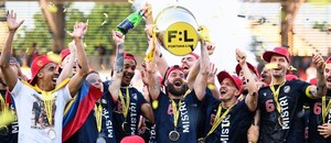 Titul v sezoně 2021/22 získala Viktoria Plzeň Titul v sezoně 2021/22 získala Viktoria Plzeň