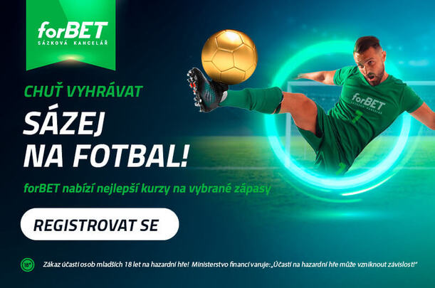 forBET - sázej na fotbal s atraktivním bonusem a nejlepšími kurzy