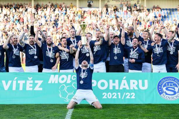 MOL Cup vyhrálo v sezoně 2021/22 Slovácko