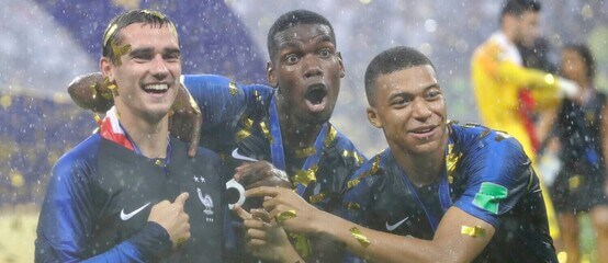 Mbappe, Griezmann, Pogba Mbappe, Griezmann, Pogba