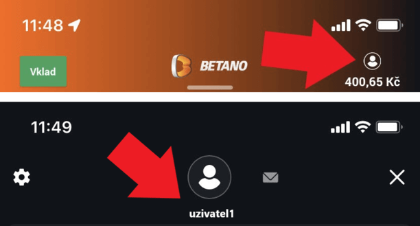 Betano z mobilu