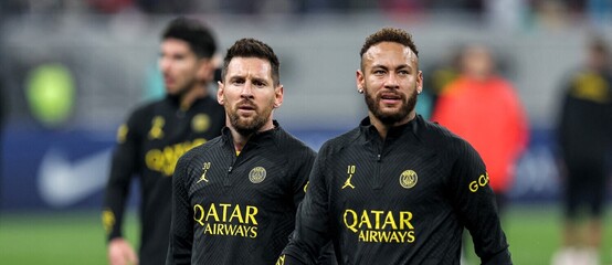 Messi a Neymar Messi a Neymar