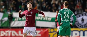 Ladislav Krejčí mladší v utkání s Bohemians