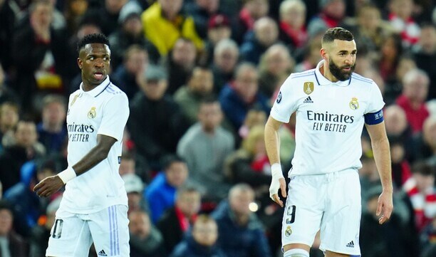 Benzema a Vinicius