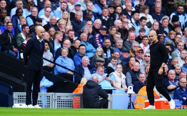 Guardiola a ten Hag