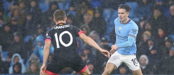 Grealish a Rakitic Grealish a Rakitic