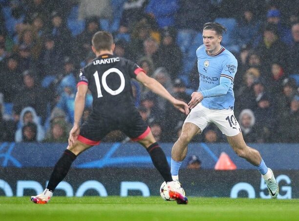 Grealish a Rakitic