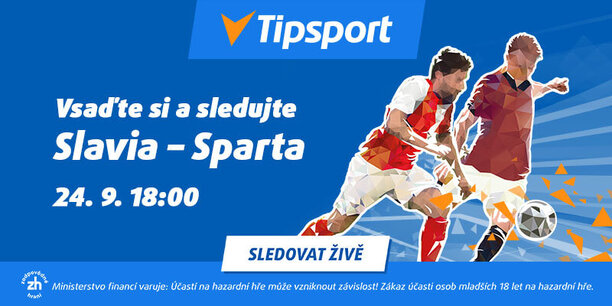 Sledujte derby Slavia vs. Sparta živě – live stream zdarma