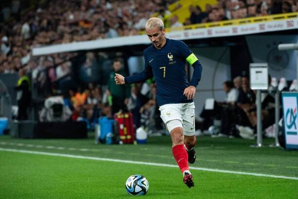 Antoine Griezmann v dresu Francie
