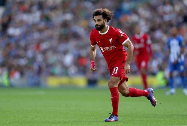 Mohamed Salah v dresu Liverpoolu