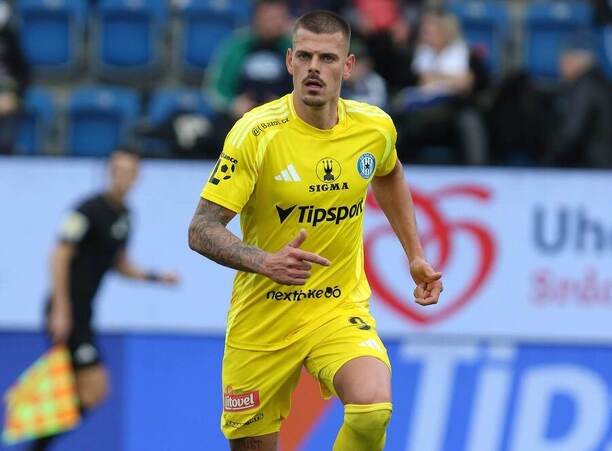 Olomoucký útočník Jan Kliment se stal nejlepším střelcem Chance Ligy za sezonu 2024/25