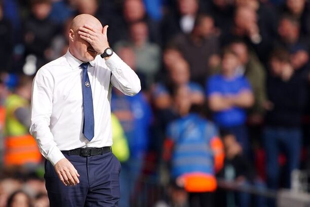 Trenér Evertonu Sean Dyche