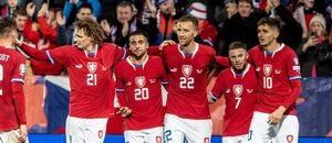 Češi se radují z gólu do sítě Moldavska