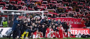 Slavia se s fanoušky před zimní pauzou rozloučila impozantně