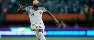 Victor Osimhen v dresu Nigérie Victor Osimhen v dresu Nigérie