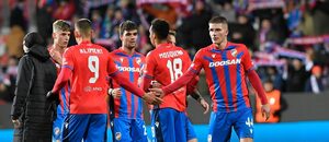Fotbalisté Plzně se radují po výhře nad Astanou Fotbalisté Plzně se radují po výhře nad Astanou