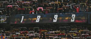 Sparťanští fanoušci před domácím utkáním s Teplicemi
