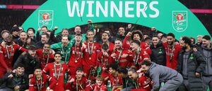 Liverpool se raduje z vítězství v Carabao Cupu