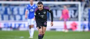Jamal Musiala (Bayern) v utkání proti Darmstadtu Jamal Musiala (Bayern) v utkání proti Darmstadtu
