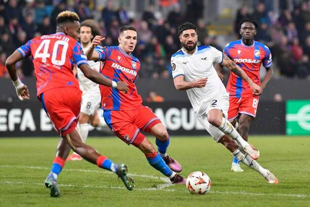 Plzeň vs. Lazio, úvodní utkání osmifinále Evropské ligy 2024–25 Plzeň vs. Lazio, úvodní utkání osmifinále Evropské ligy 2024–25