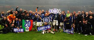 Inter slaví dvacátý titul v historii Inter slaví dvacátý titul v historii