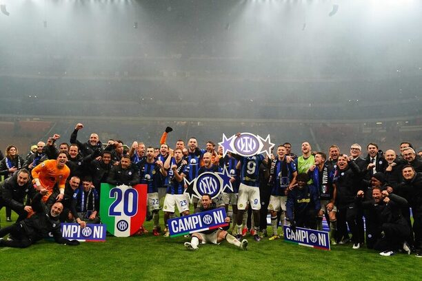 Inter slaví dvacátý titul v historii