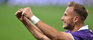 Antonín Barák se raduje z trefy proti Sassuolu Antonín Barák se raduje z trefy proti Sassuolu