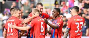 Fotbalisté Plzně slaví gól proti Teplicím Fotbalisté Plzně slaví gól proti Teplicím