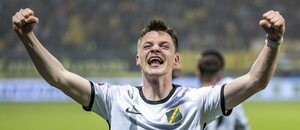 Dominik Janošek při zápase s Rodou Kerkrade