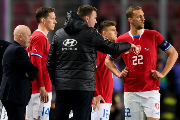 Česká reprezentace v přípravném zápase proti Arménii