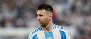 Lionel Messi během semifinále s Kanadou Lionel Messi během semifinále s Kanadou