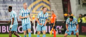 Fotbalisté Plzně slaví branku proti Hearts v odvetě 4. předkola Evropské ligy Fotbalisté Plzně slaví branku proti Hearts v odvetě 4. předkola Evropské ligy