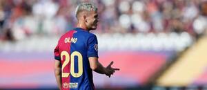 Dani Olmi v zápase proti Valladolidu Dani Olmi v zápase proti Valladolidu