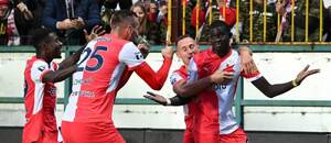 Malick Diouf je překvapivým střeleckým lídrem Slavie Malick Diouf je překvapivým střeleckým lídrem Slavie