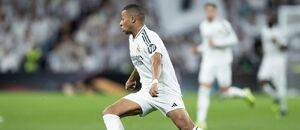 Kylian Mbappé během utkání s Barcelonou, 11. kolo La Ligy Kylian Mbappé během utkání s Barcelonou, 11. kolo La Ligy