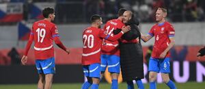 Česká radost po výhře nad Gruzií Česká radost po výhře nad Gruzií