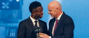 Nejlepší fotbalista na světě 2024 podle FIFA: Vinícius Júnior Nejlepší fotbalista na světě 2024 podle FIFA: Vinícius Júnior
