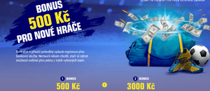 Sazka bet vstupní bonus až 3 500 Kč