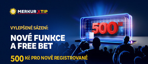Deposit bonus MerkurXtip za první vklad 500 Kč Deposit bonus MerkurXtip za první vklad 500 Kč