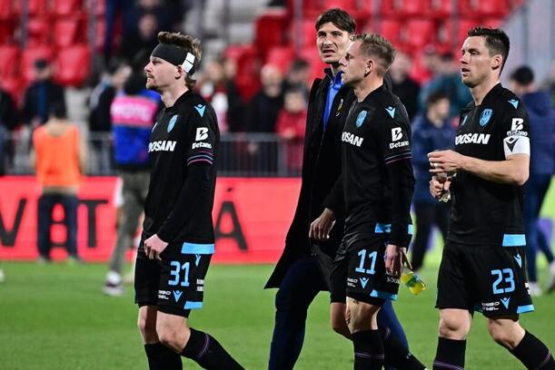 Fotbalisté Plzně po remíze v Pardubicích