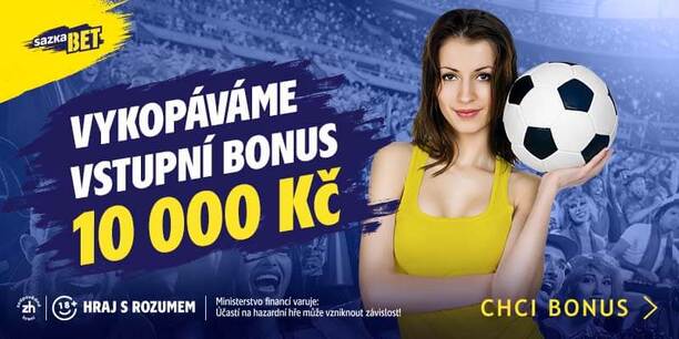 Bonusový kód Sazka k fotbalovému bonusu