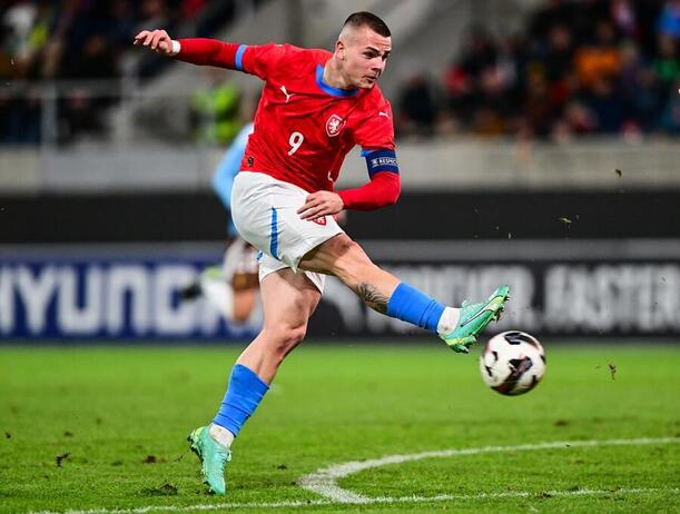 Václav Sejk během barážové odvety s Belgií