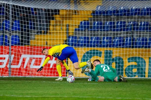 Zlín porazil Vlašim 2:1