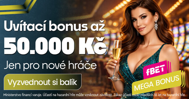 fBET bonus až 50&nbsp;000&nbsp;Kč