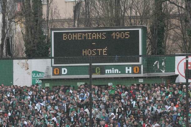 Ďolíček v roce 2010 před zápasem dvou Bohemek