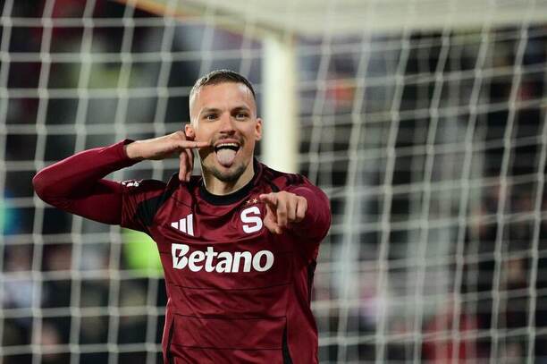 Lukáš Haraslín rozhodl o postupu Sparty do semifinále MOL Cupu